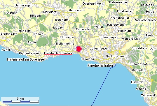 Karten�bersicht Friedrichshafen Kerngebiet